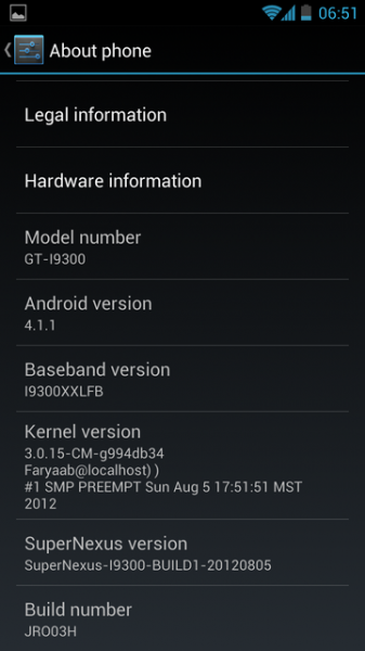 Uppdatera Galaxy S3 I9300 till SuperNexus Android 4.1.1 AOSP Custom Firmware [How To] 1