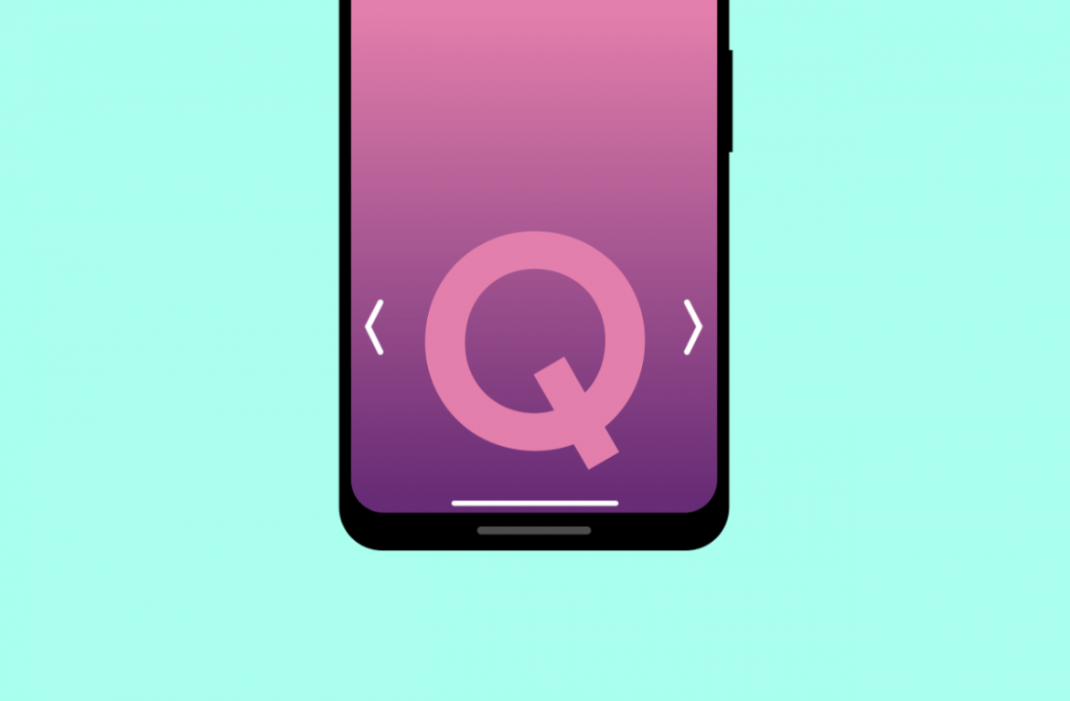 Gerakan navigasi Android Q