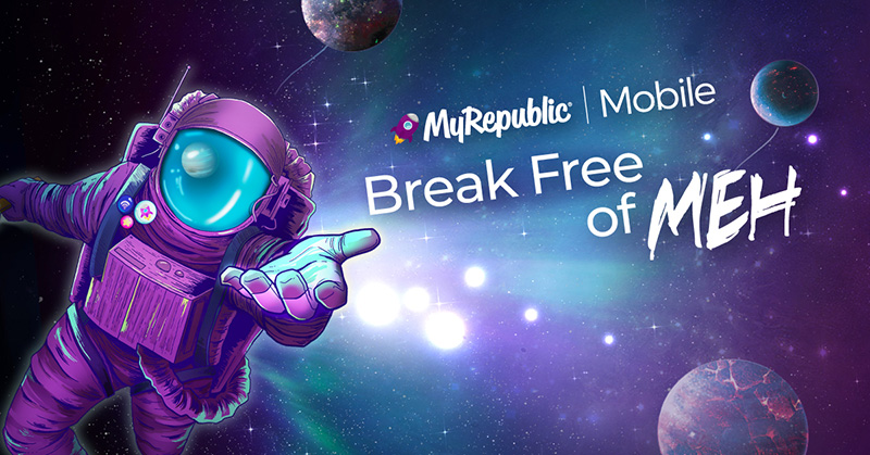 MyRepublic diam-diam mengeluarkan paket seluler data tak terbatas S $ 48 1
