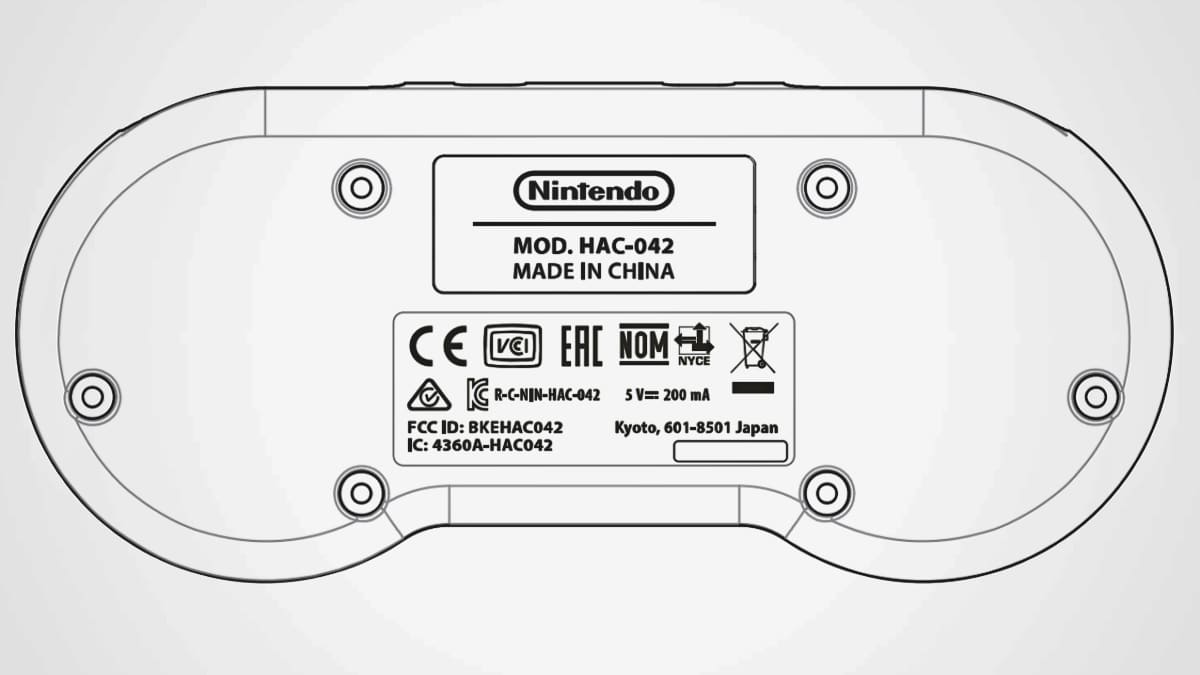Nintendo Switch to Get a Wireless SNES Controller With 525mAh Battery, US FCC Filing Tips