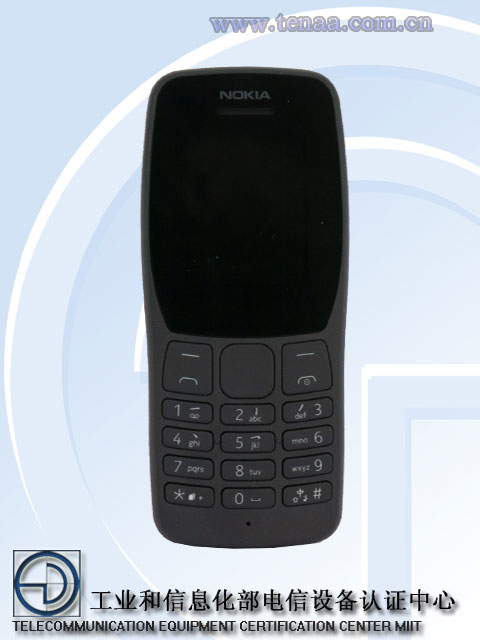 Nokia 110 (TA-1192) lulus sertifikasi TENAA