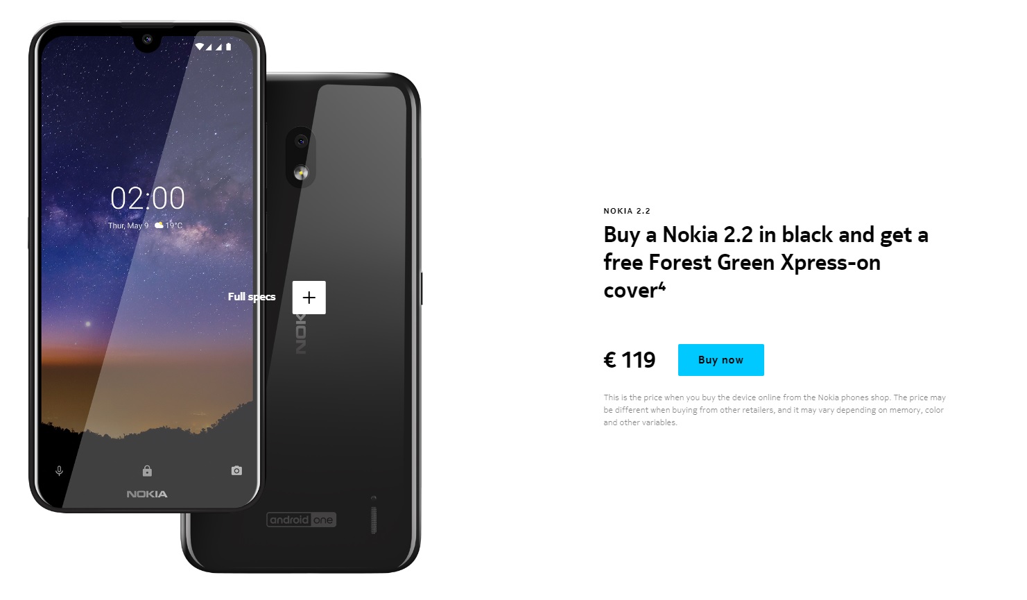 Nokia 2.2 tersedia di Irlandia 3