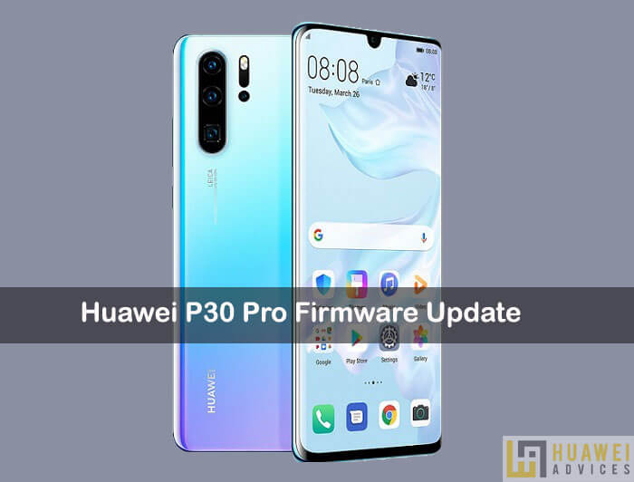 Pembaruan Firmware Huawei P30 Pro