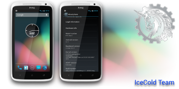Perbarui HTC One X ke IceColdJelly Android 4.1.1 AOKP Custom ROM [How To]