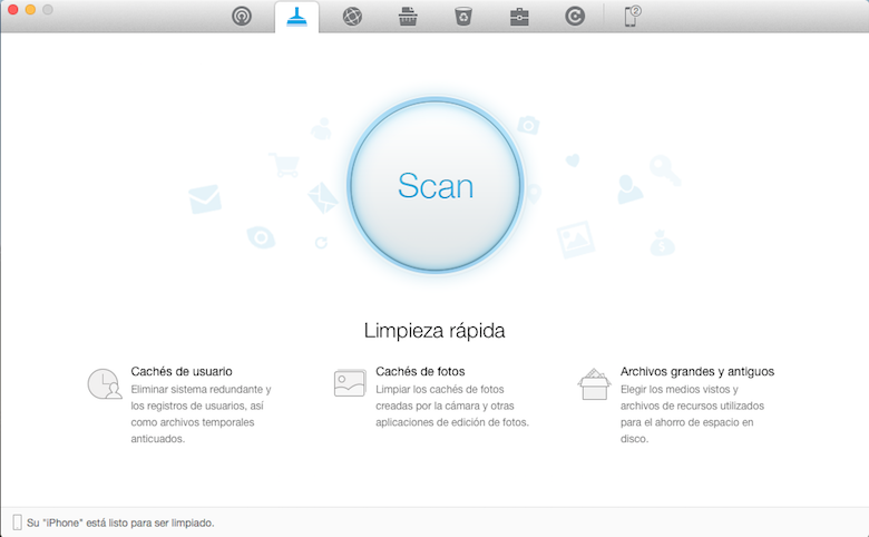 PhoneClean 4, kosongkan ruang di iPhone Anda dengan aman dari Mac dan Windows 3
