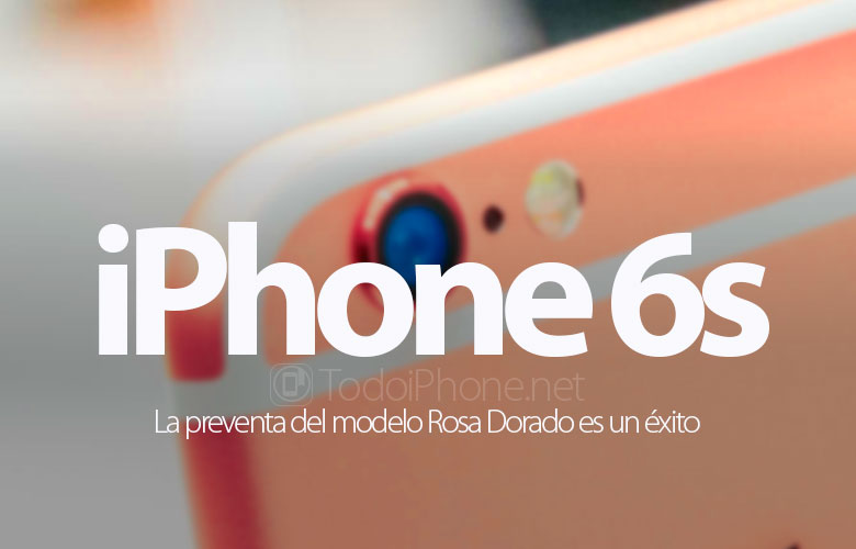 Framgångsrik försäljning av iPhone 6s Rosa Dorado 2
