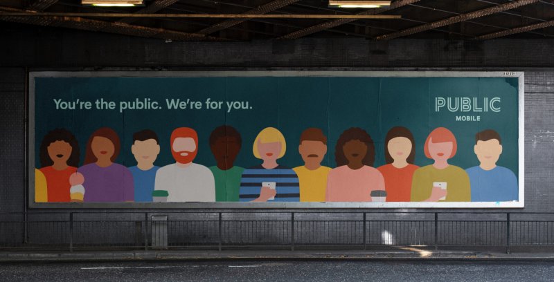 Public Mobile rebrands its visual identity to better represent customers