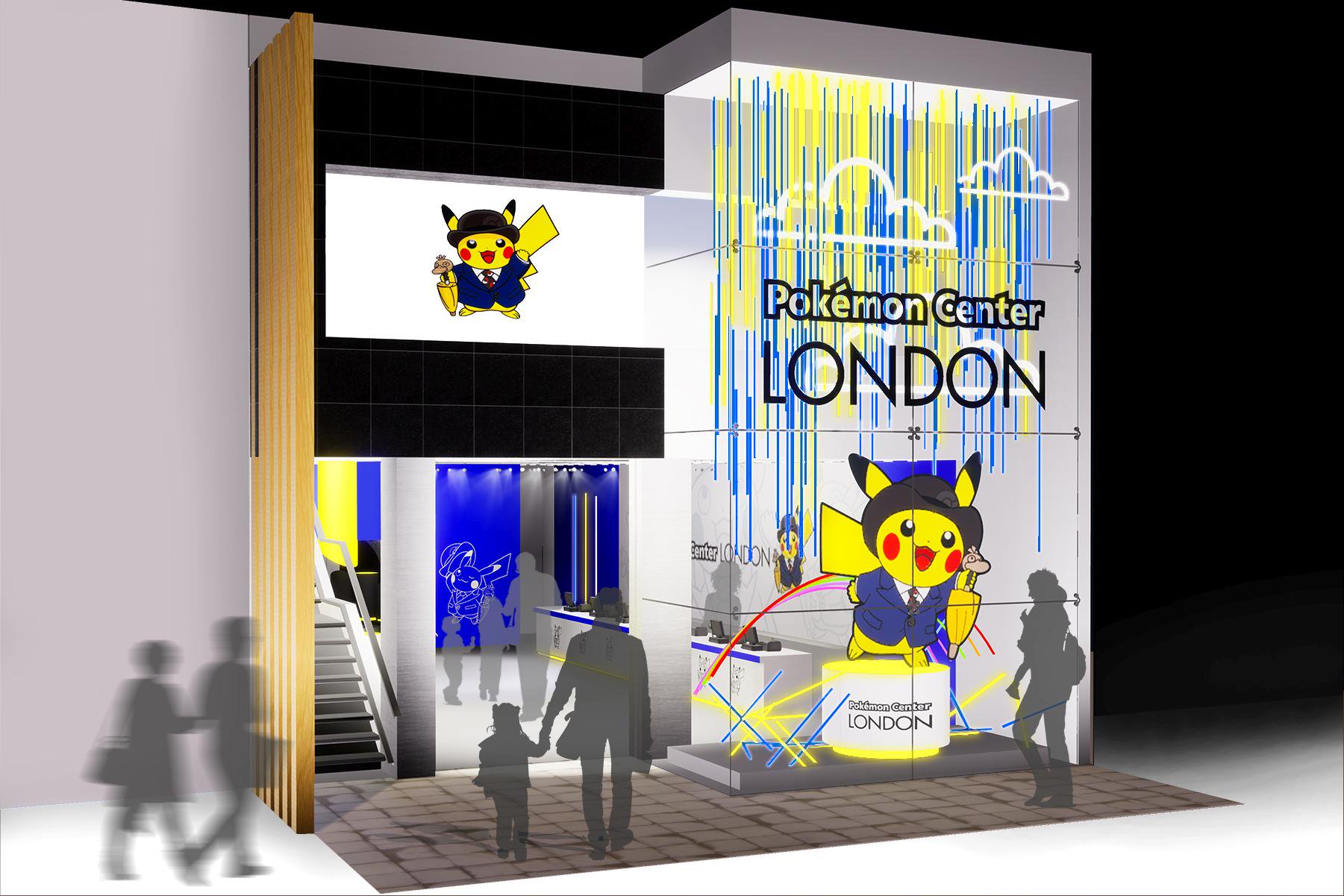 Pop-up Pokemon Center London