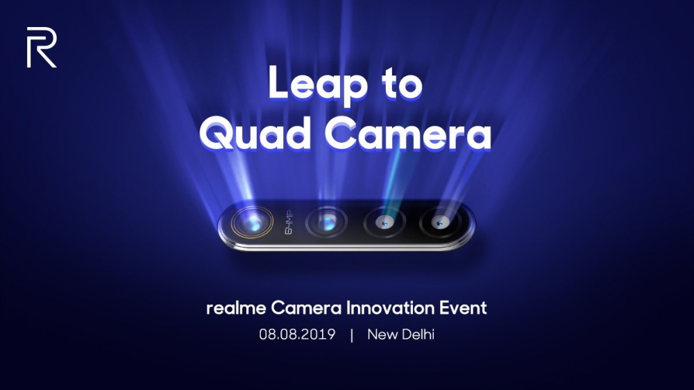 Realme Akan Mengumumkan Ponsel Kamera 64MP Quad Pada 8 Agustus