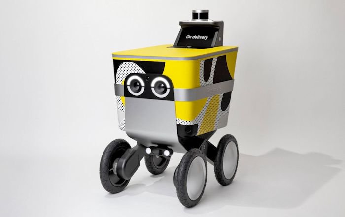 Rekan satu pos untuk menguji pengiriman robot di San Francisco