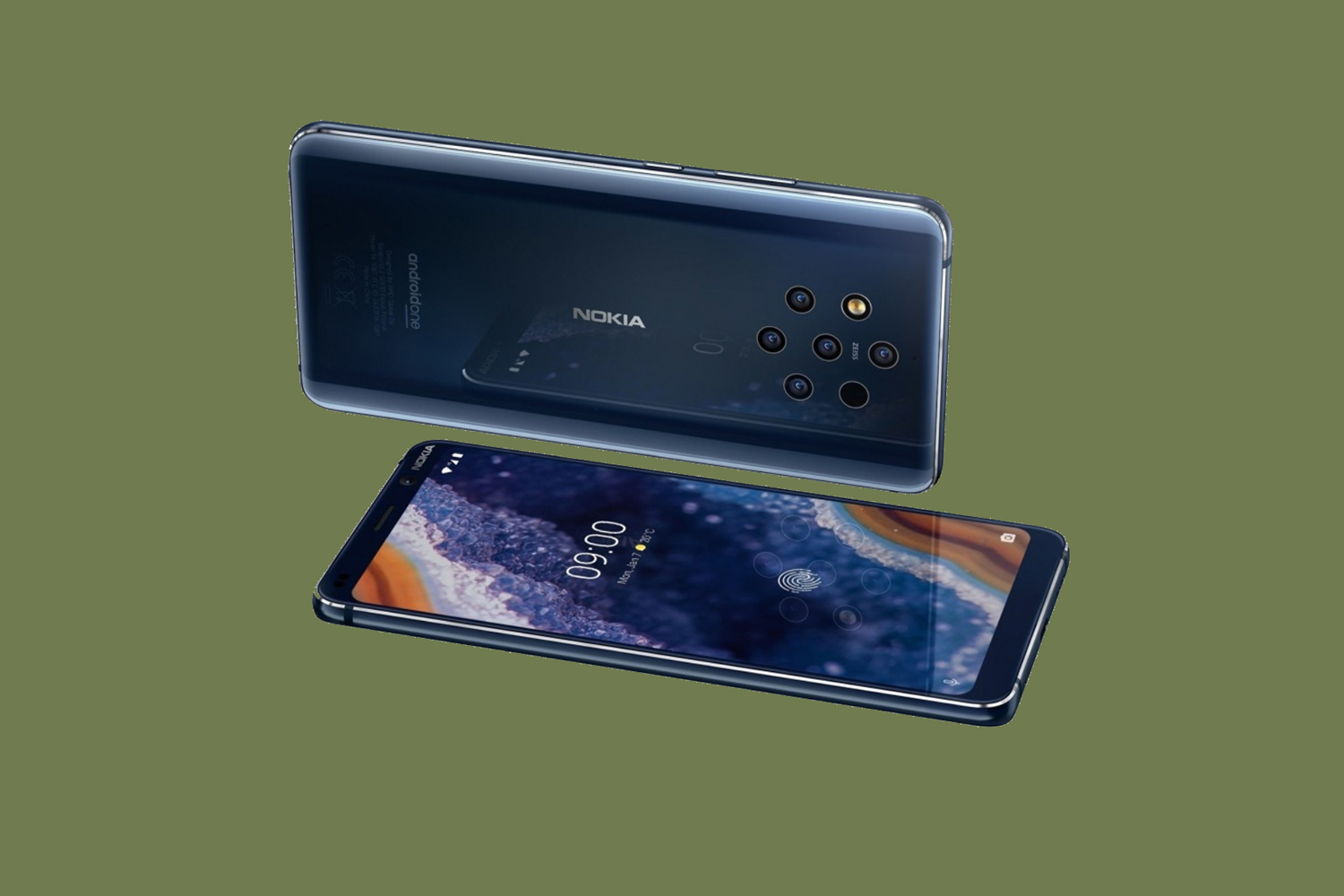 Render pers yang difilter dari Nokia 9 PureView menguatkan bahwa itu akan menjadi bagian dari program Android One
