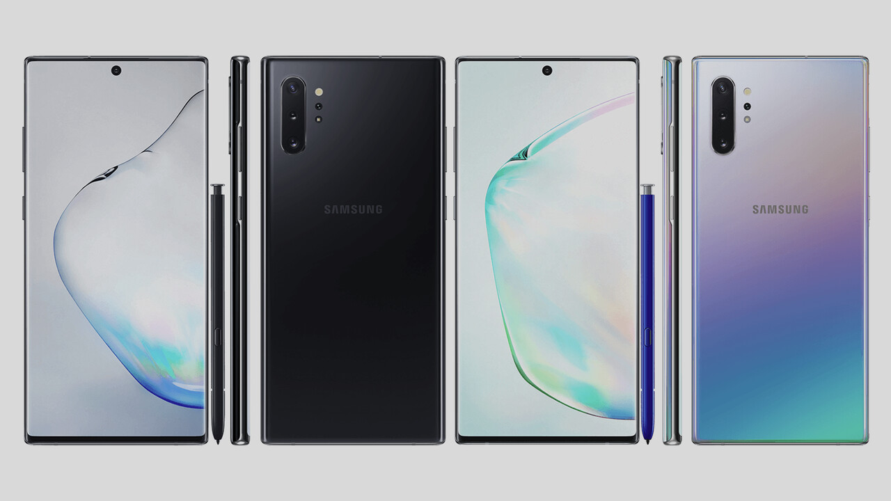 Samsung: Erste mutmaßlich offizielle Bilder des Galaxy Note 10