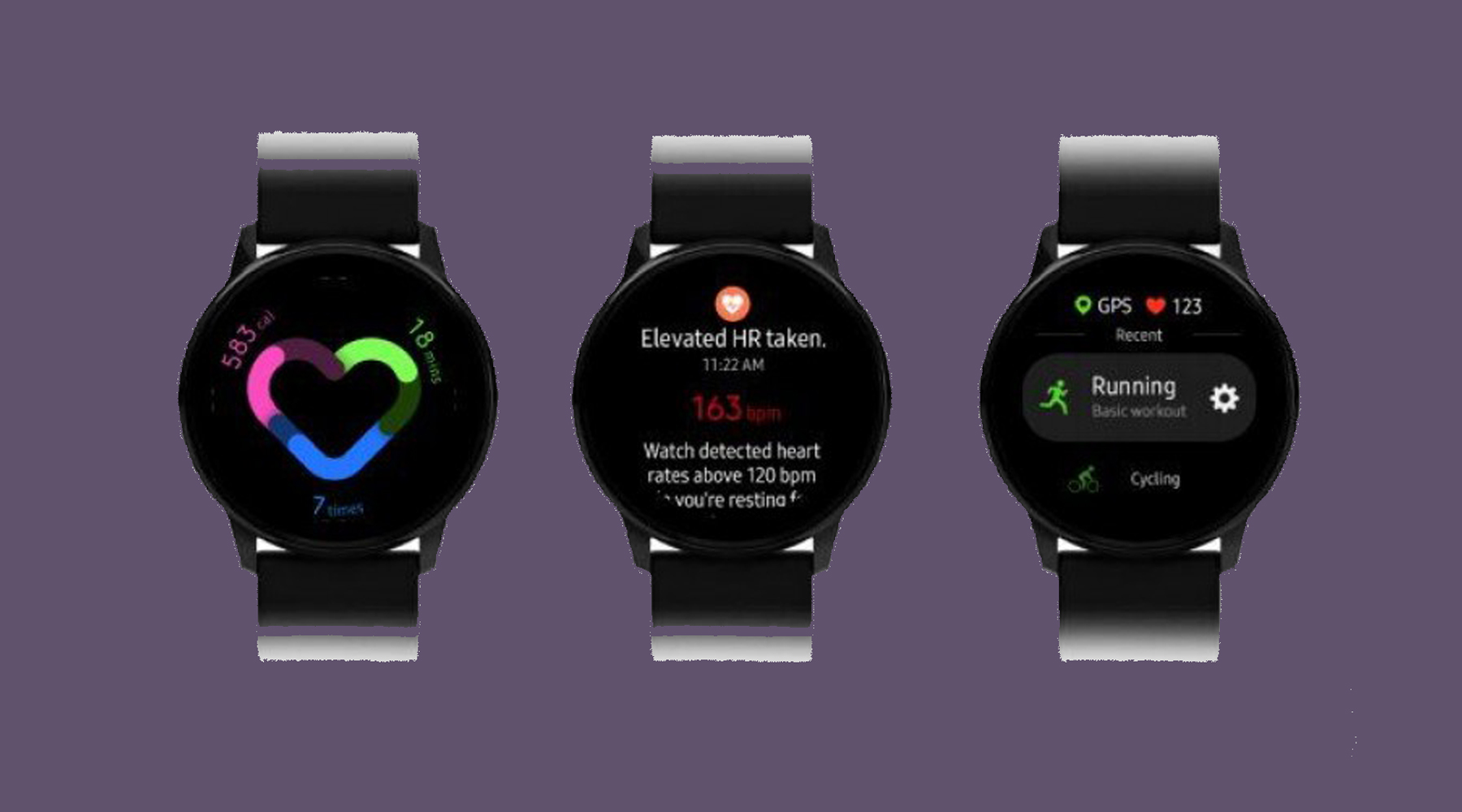 Samsung Galaxy Watch Active kommer att köra One UI och det ser ut så här 1