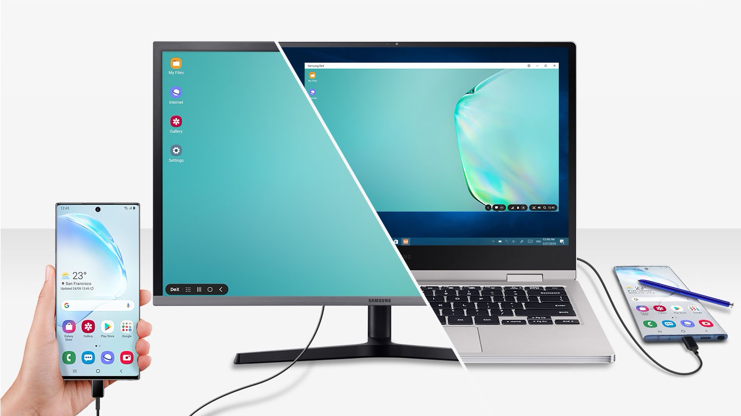 Samsung membuat aplikasi DeX tersedia untuk Windows atau Mac