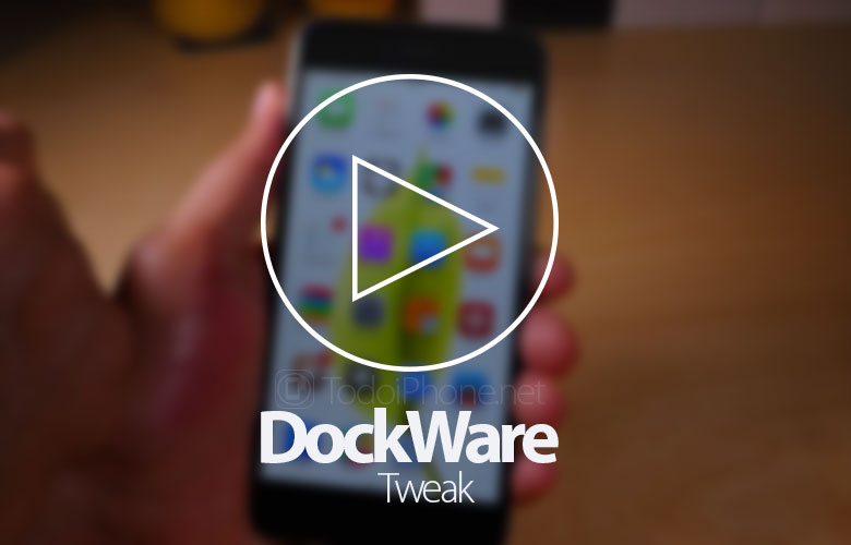 Sembunyikan dock iPhone seperti pada OS X dengan DockWare 2