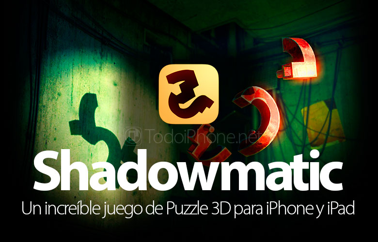 Shadowmatic, game puzzle 3D yang luar biasa untuk iPhone dan iPad 2