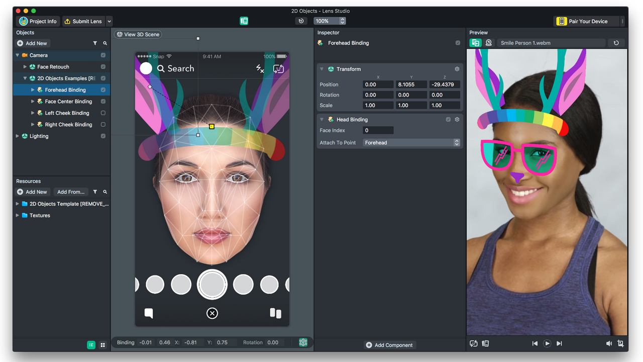Snapchat Landmarkers melakukan debut di India; Lens Studio 2.1 juga Diumumkan