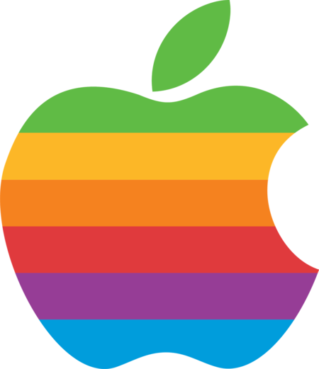 Apples Rainbow Vintage-logotyp