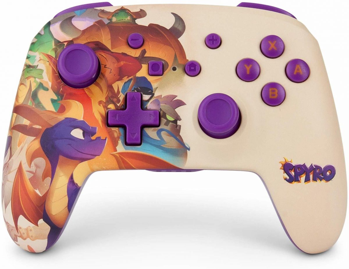 Spyro Nintendo Switch Kontroler Yang Dibuat Untuk Spyro Dihidupkan Kembali Switch Pelabuhan