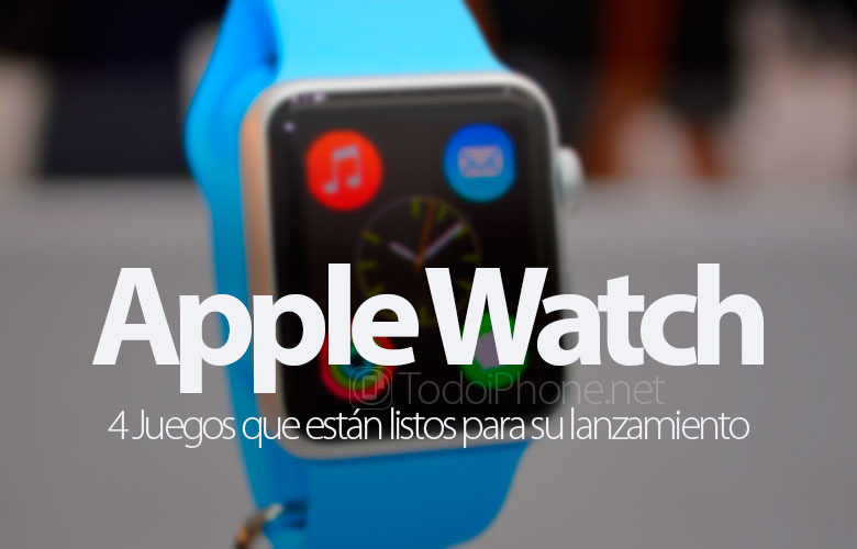 Det finns redan fyra spel tillgängliga för Apple Watch 2