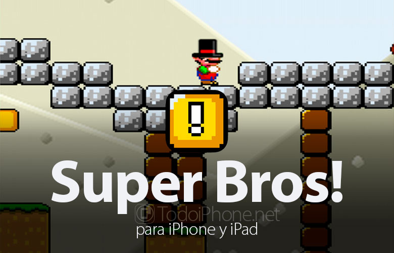 Super Bros !, Hadir tiruan dari Super Mario Bros untuk iPhone dan iPad 2
