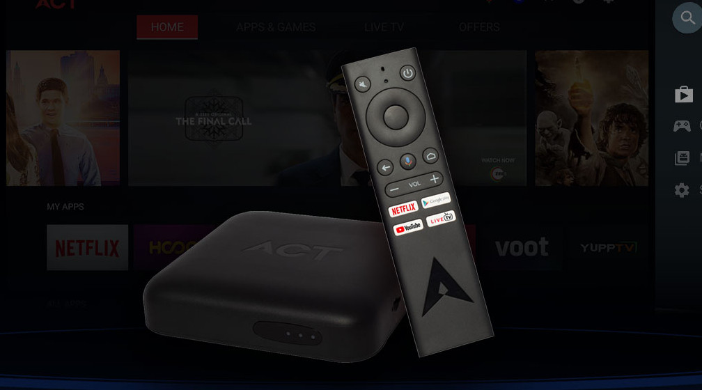 TV TV Streaming ACT 4K Android box sekarang tersedia untuk pelanggan ACT Fibernet di empat kota