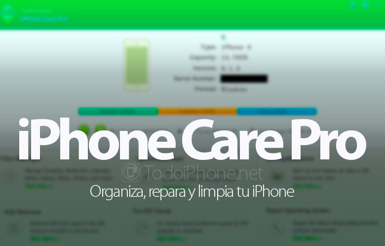 Tenorshare iPhone Care Pro för Mac, organisera, reparera och rengöra din iPhone 2
