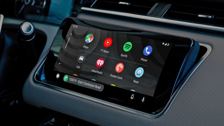 Android Auto Google bilprojektion