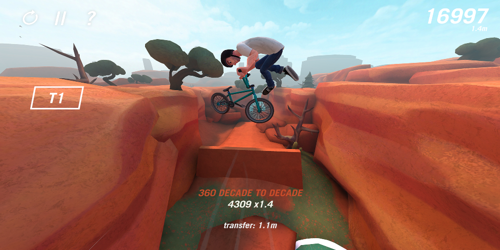 Trail Boss, ett intensivt extremt cykelspel, körde till App Store och Google Play 2