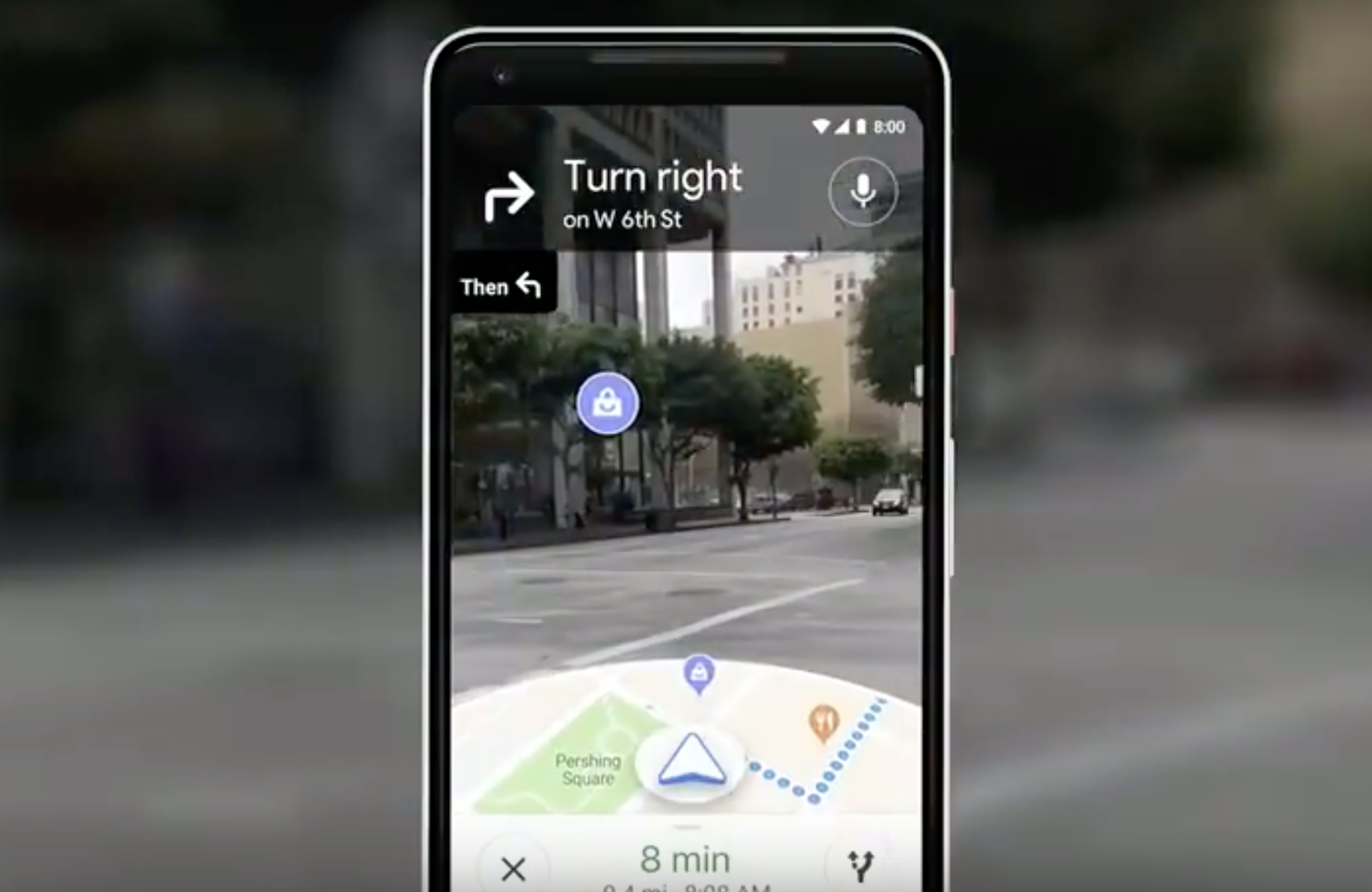  Google Maps membantu pengguna menavigasi menggunakan kamera ponsel cerdas mereka