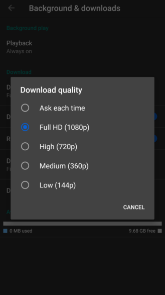 [Update: Spotted on Android] YouTube Premium mendapatkan unduhan 1080p offline 2