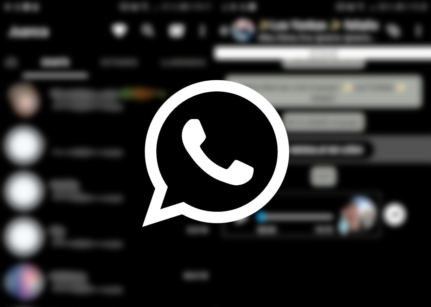WhatsApp mengonfirmasi "mode gelap" dalam pembaruan berikutnya 2