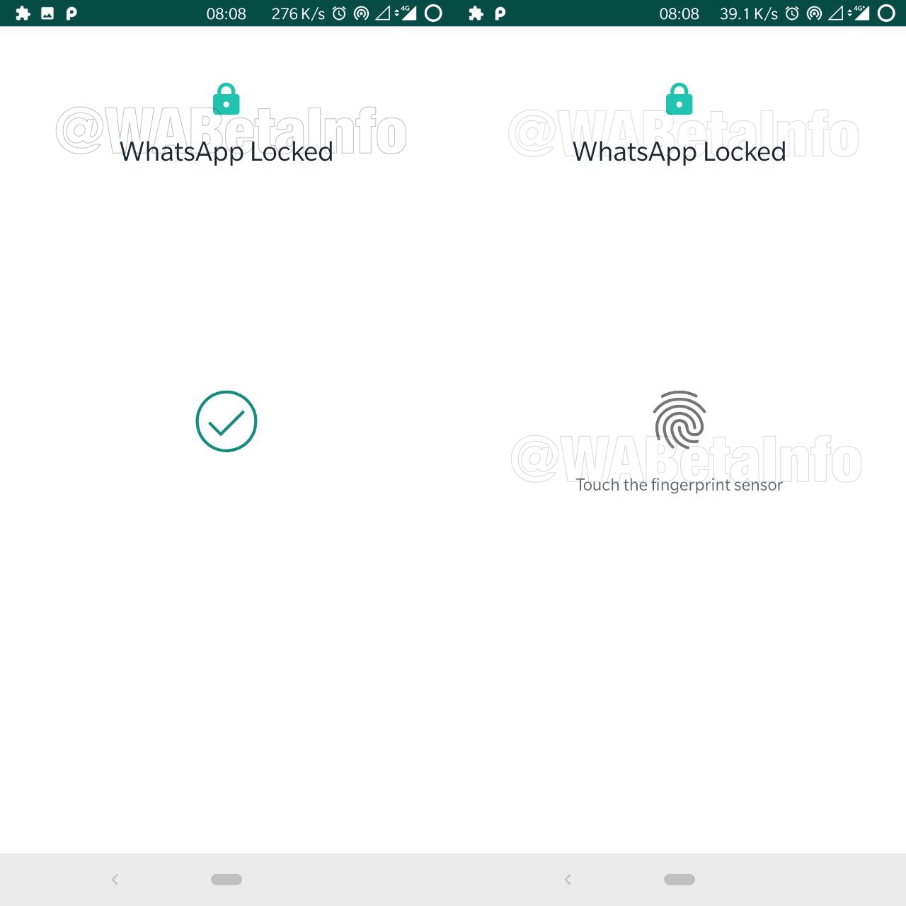 WhatsApp sudah memungkinkan untuk melindungi obrolan dengan pembaca sidik jari