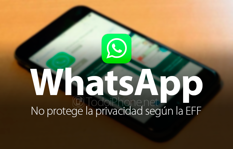 WhatsApp skyddar inte din integritet enligt EFF 2