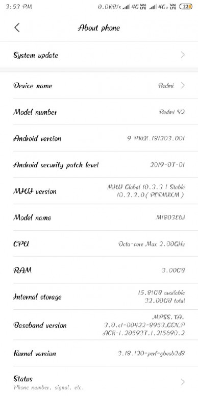 Xiaomi Redmi Y2 akhirnya mendapatkan Android 9.0 Pie MIUI Global Stable ROM [Download Link] 2