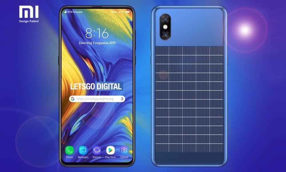 Xiaomi mendaftarkan paten ponsel cerdas dengan panel surya di bagian belakang