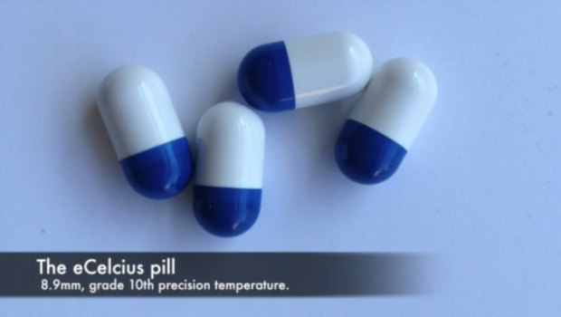 eCelsius: pil yang tidak bisa dicerna yang mampu mengendalikan suhu tubuh. 2