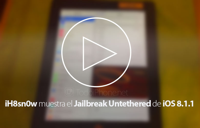 iH8sn0w visar iOS 8.1.1 Untethered Jailbreak 2