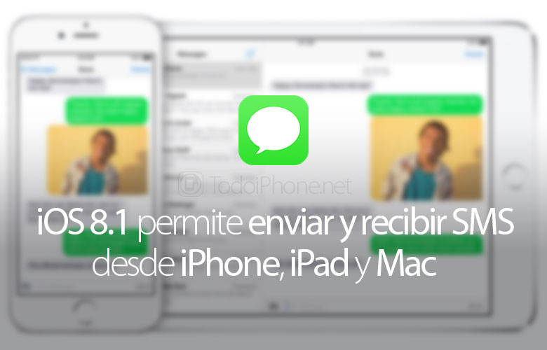iOS 8.1 gör det möjligt att skicka och ta emot SMS från iPhone, iPad och Mac 2