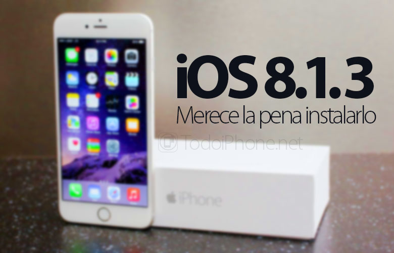 iOS 8.1.3 Är det värt att installera eller är det bättre att vänta på iOS 8.2?  2
