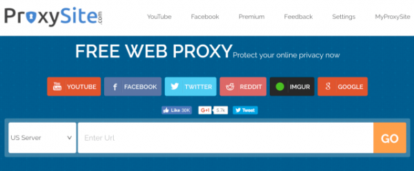 Situs Web Proxy Proxysite