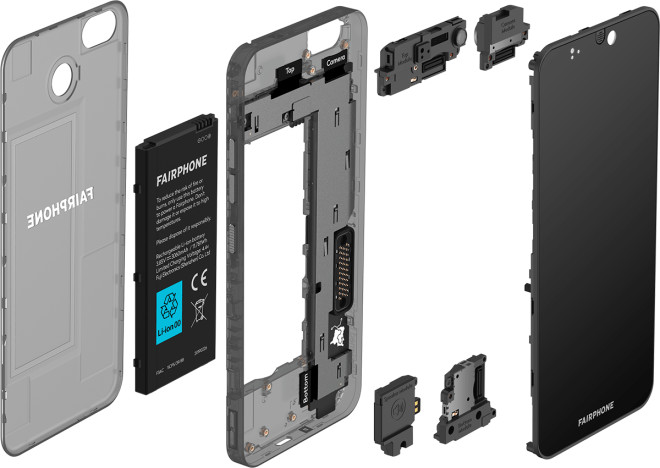 Fairphone 3 diumumkan dengan bahan yang ramah lingkungan dan desain modular 2