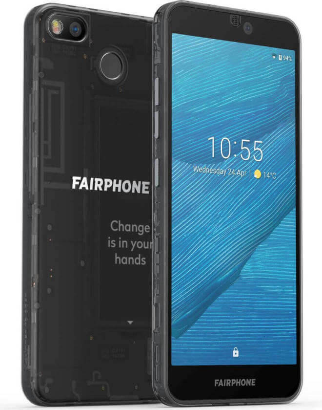 Fairphone 3 diumumkan dengan bahan yang ramah lingkungan dan desain modular 3