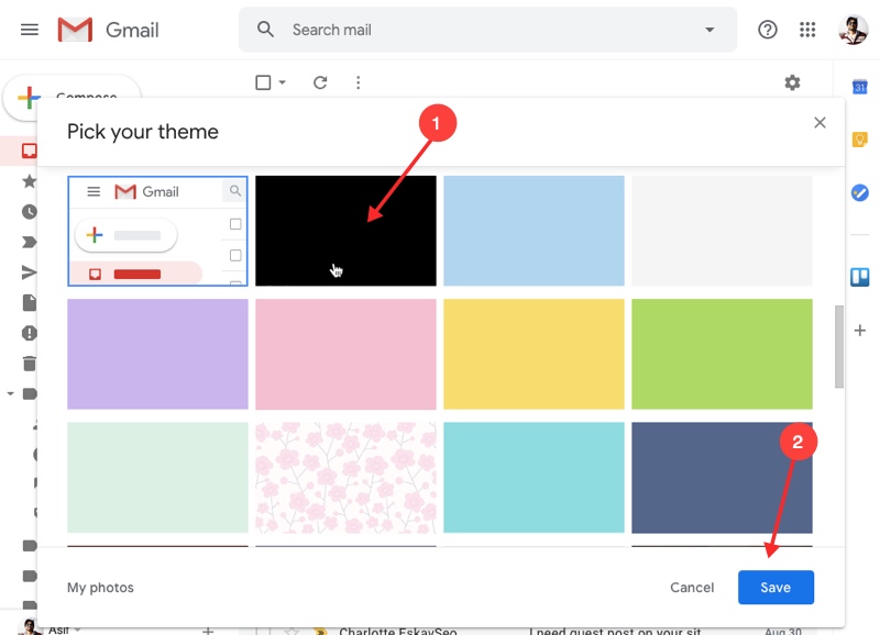 Hur man aktiverar Dark Mode i Gmail på Desktop 3
