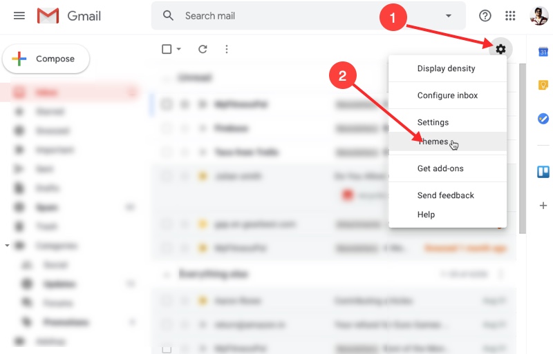 Hur man aktiverar Dark Mode i Gmail på Desktop 2