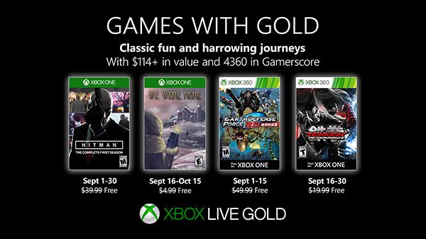 Game Gratis Xbox Live Gold Terungkap Untuk September 1
