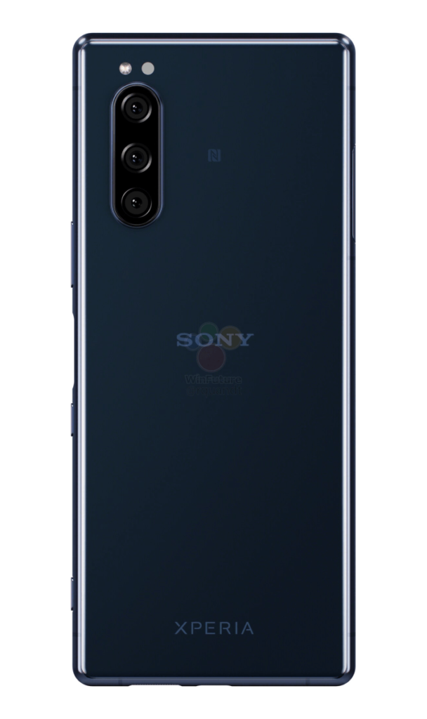 Ponsel pintar Sony Xperia dengan layar 21: 9 6,1 inci, permukaan kamera belakang rangkap tiga menjelang pengumuman IFA 2019 1
