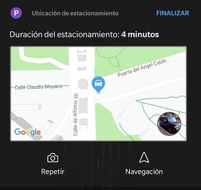 Bild - Hur man sparar en parkeringsplats på Google Maps