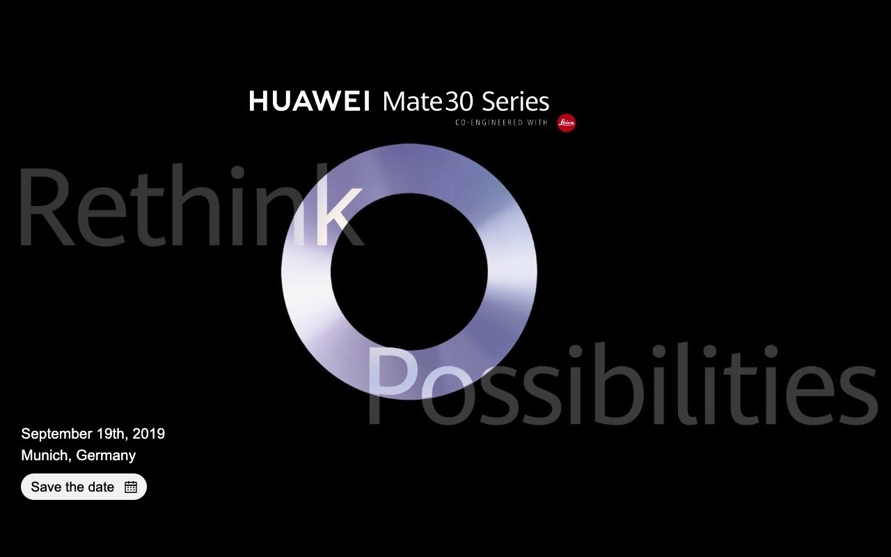 Peluncuran resmi Huawei Mate 30 terjadi, di sini kapan dan di mana