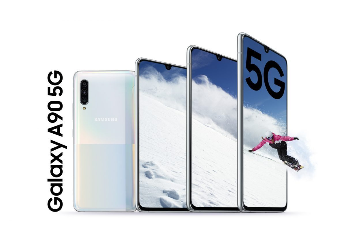 Samsung Galaxy A90 5G yang ditenagai oleh Snapdragon 855 resmi